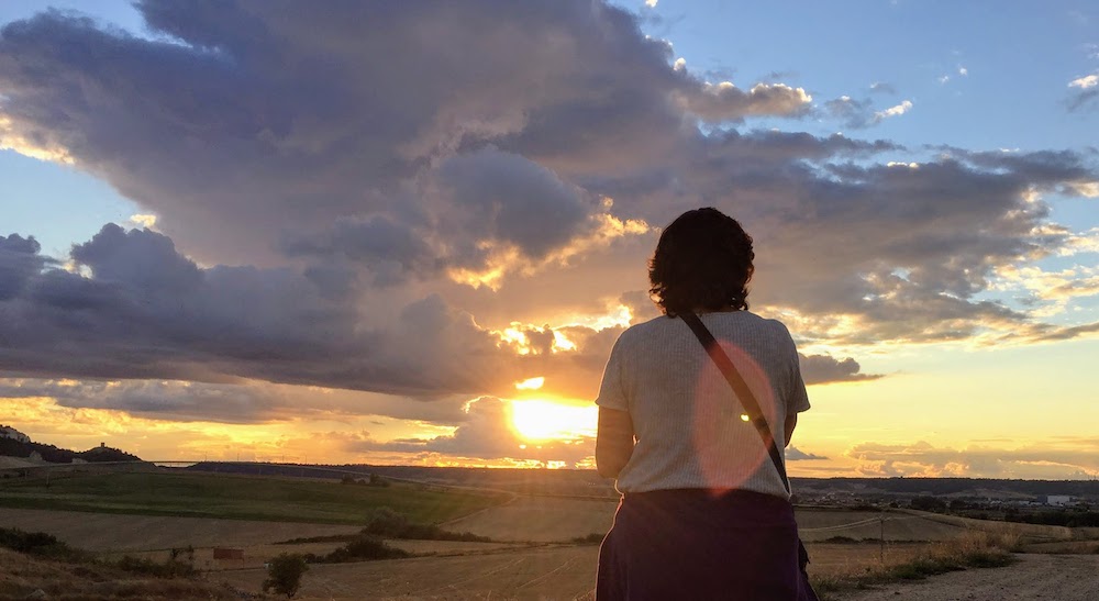 Puesta de sol en el Cerrato